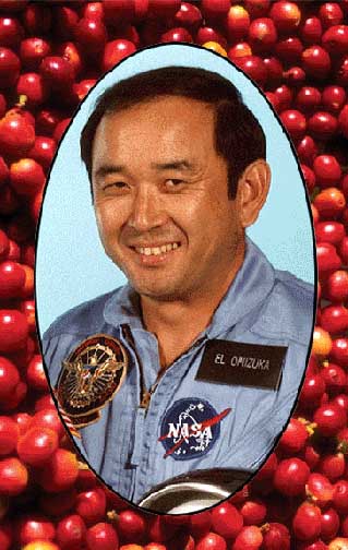  a Kona coffee farmer in space