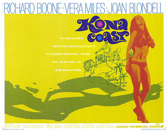 KONA COAST movie poster 1969