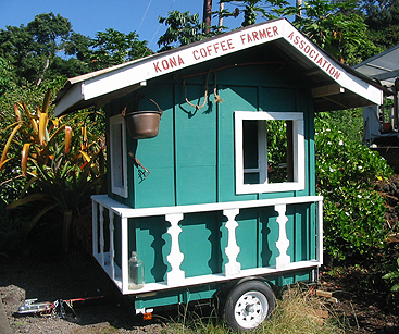 Kona Coffee Shack on wheels