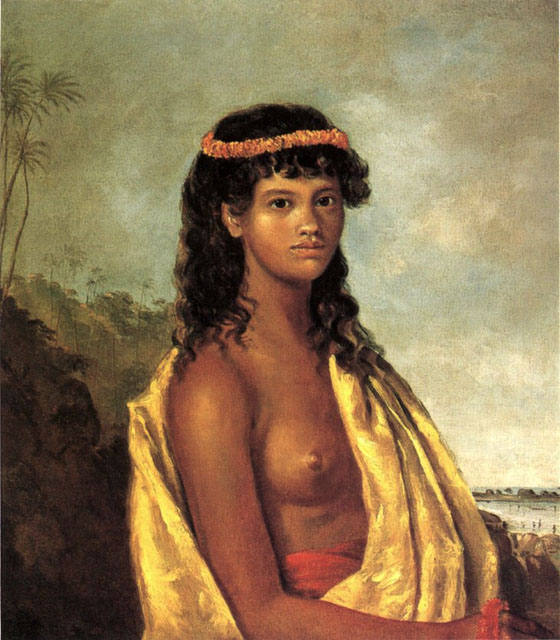 Hawaiian beauty, 1825