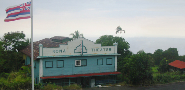 old Kona theater plantation cinema