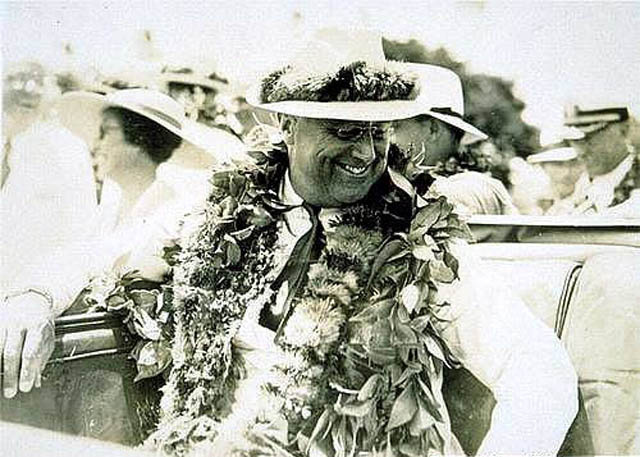 FDR in Kailua-Kona, 1934