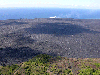 lava covered village